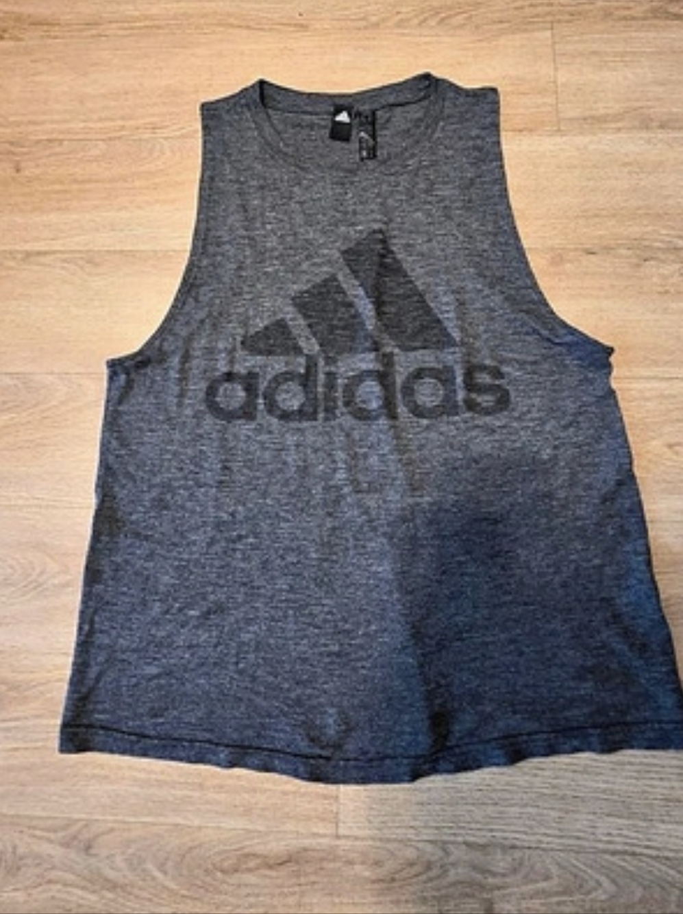 adidas Gray Athletic Tank Top